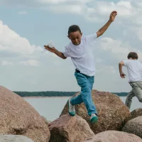 raising boys | jumping rocks | the royal texan